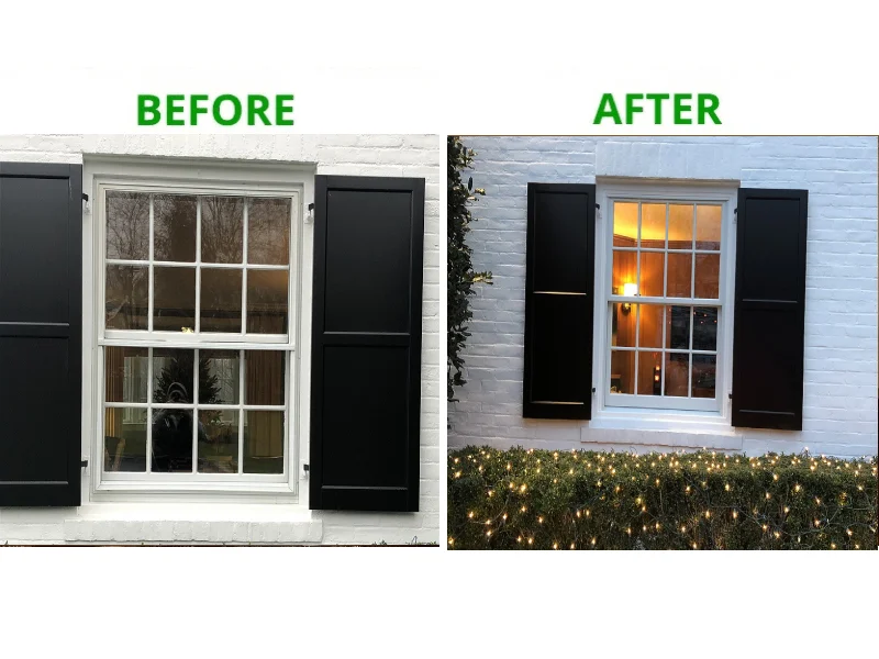 After window replacement